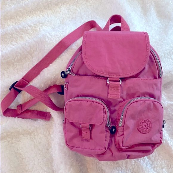 Kipling Handbags - Pink Kipling Backpack
